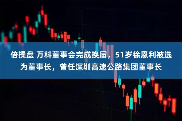倍操盘 万科董事会完成换届，51岁徐恩利被选为董事长，曾任深圳高速公路集团董事长
